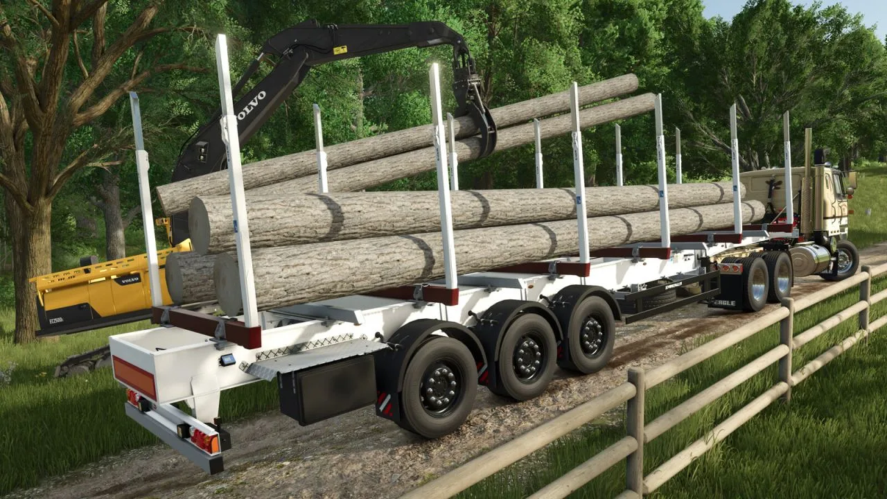 Schwarzmüller Timber Trailer Semi FS25