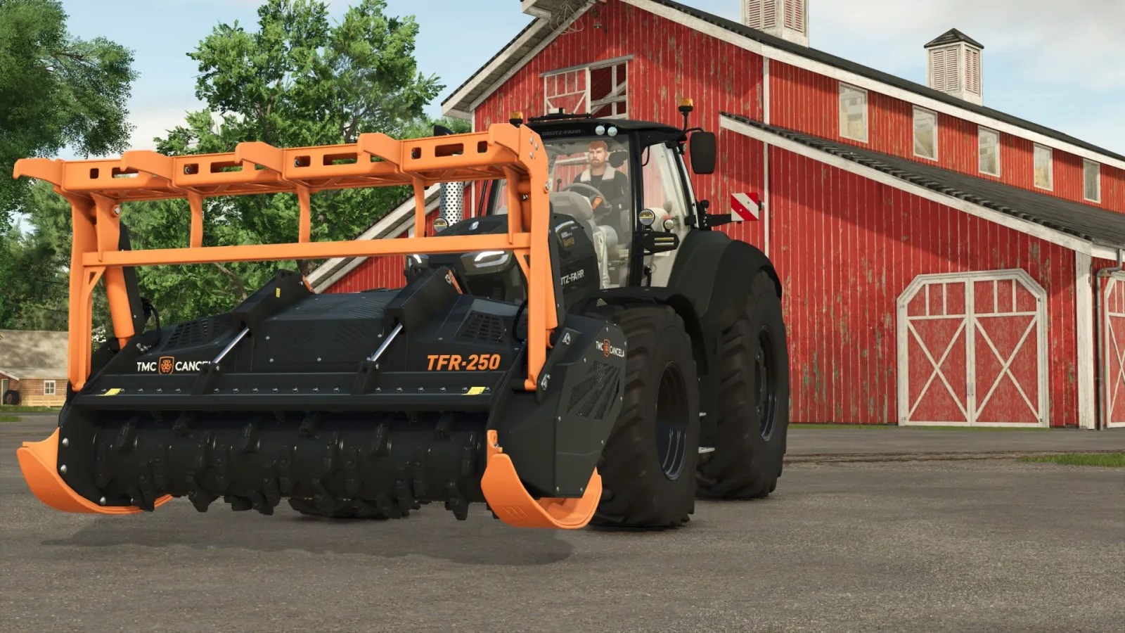 High speed stump grinder FS25