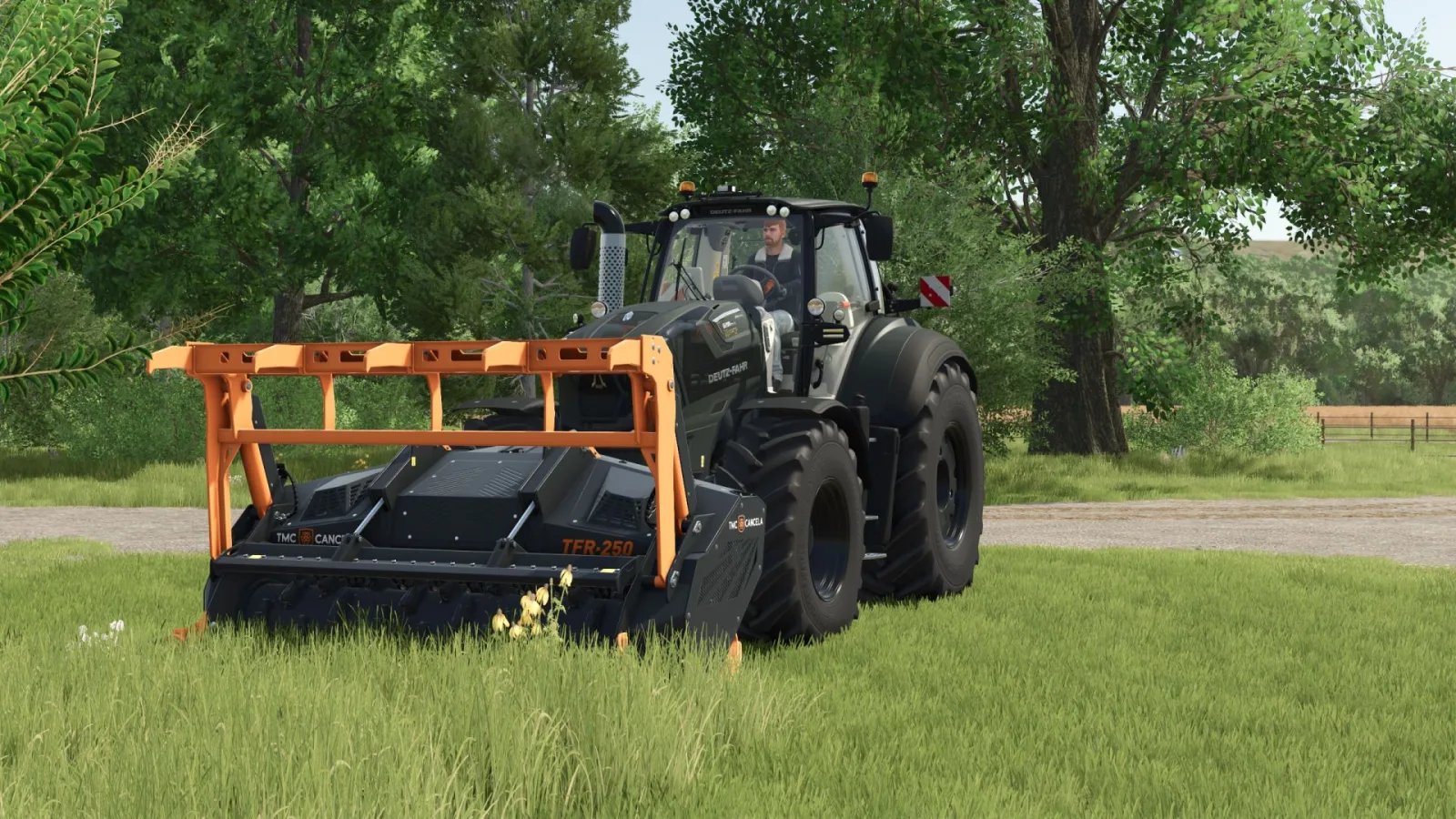 High speed stump grinder FS25