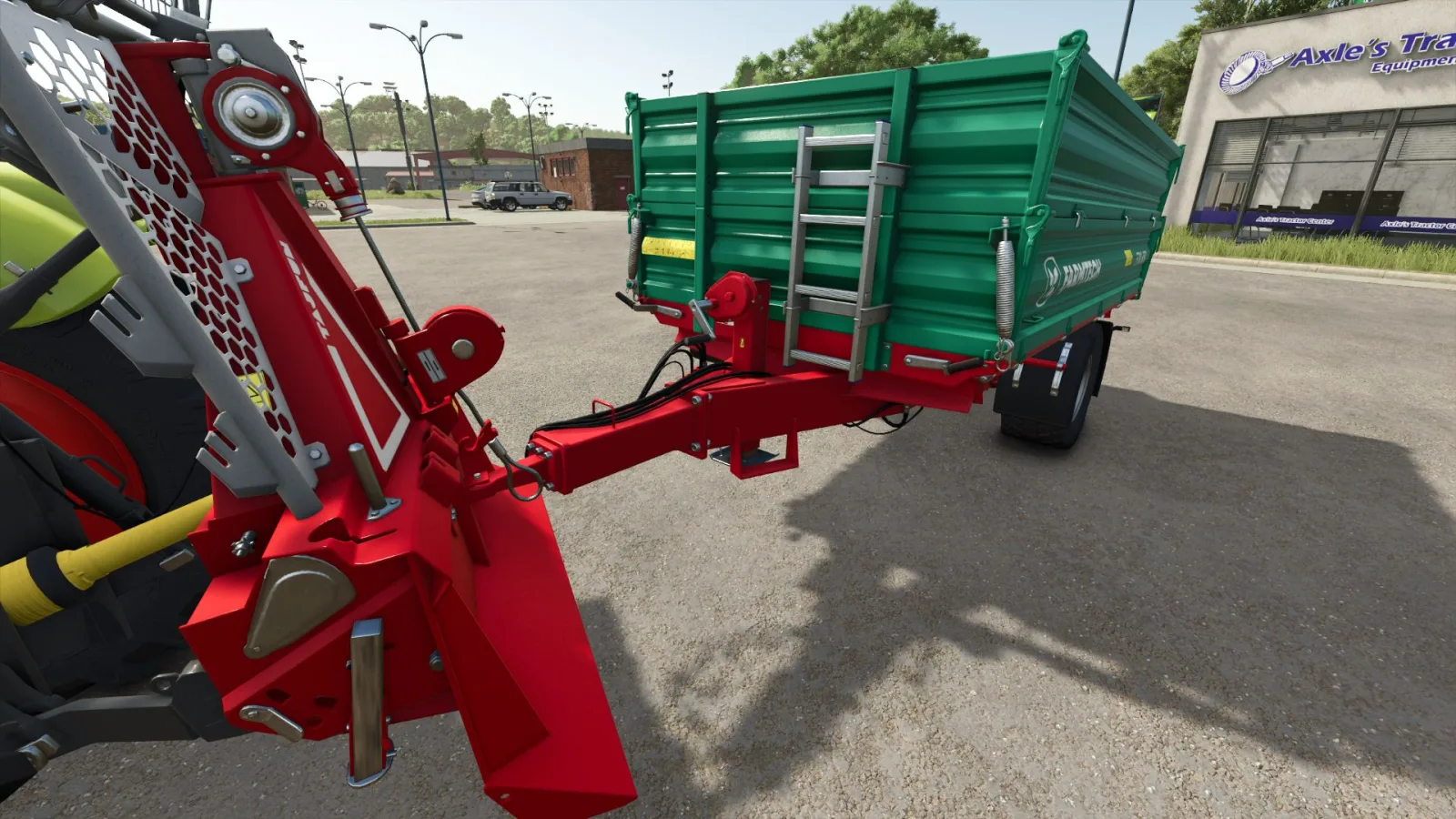 TAJFUN winch + trailer attacher joint FS25
