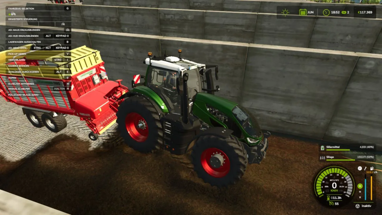 Dynamic PTO speed FS25