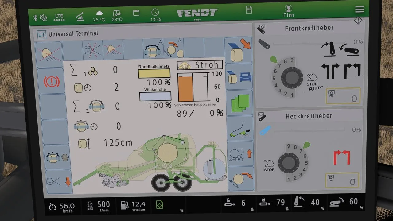 Krone Ultima isoBUS Screen (Prefab) FS25