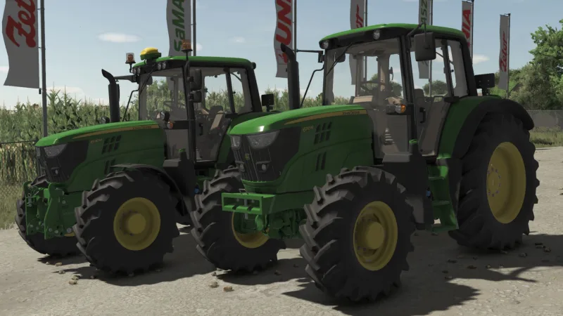John Deere 6110M Series FS25
