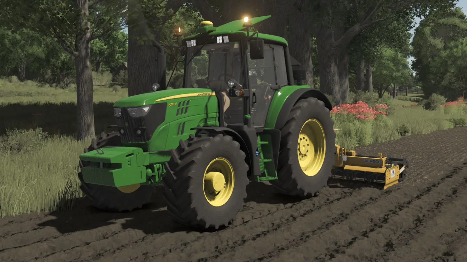 John Deere 6110M Series FS25