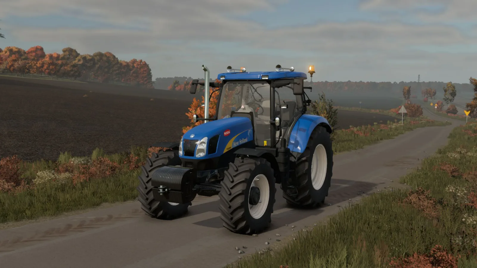 New Holland T6000 Edit (Real Sounds) FS25