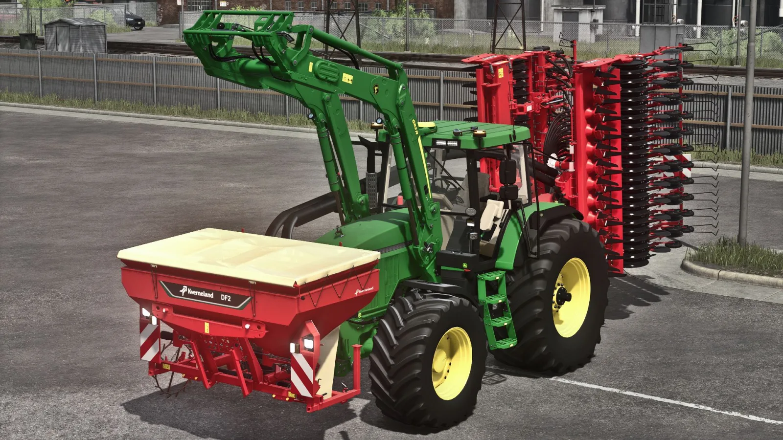 John Deere 7810 Series F12 FS25