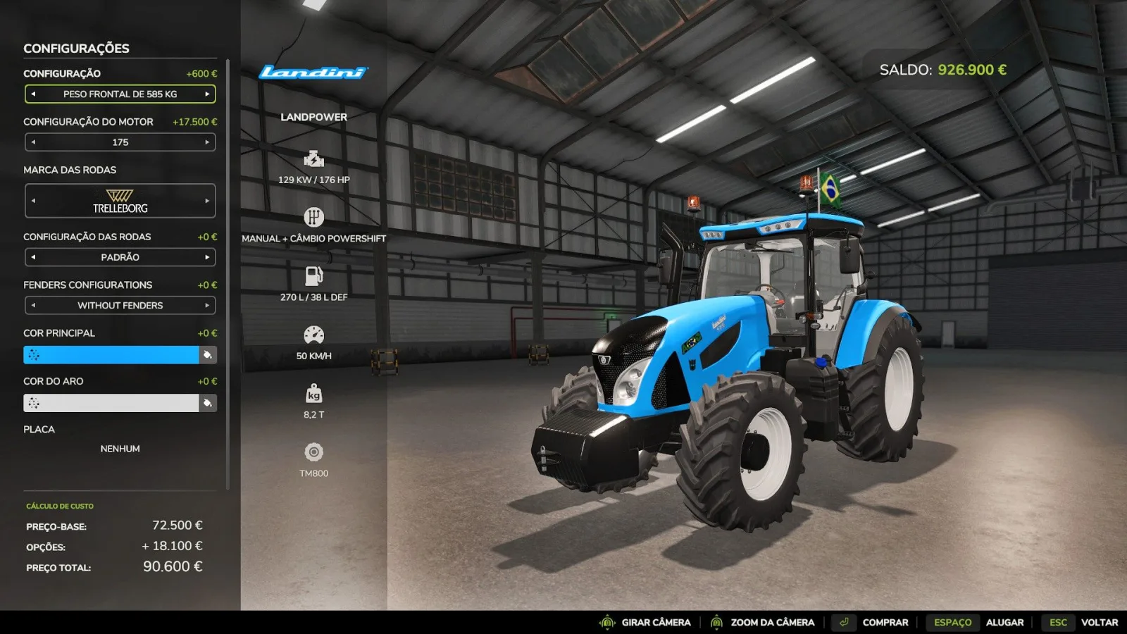 Landini 175 Edit FS25