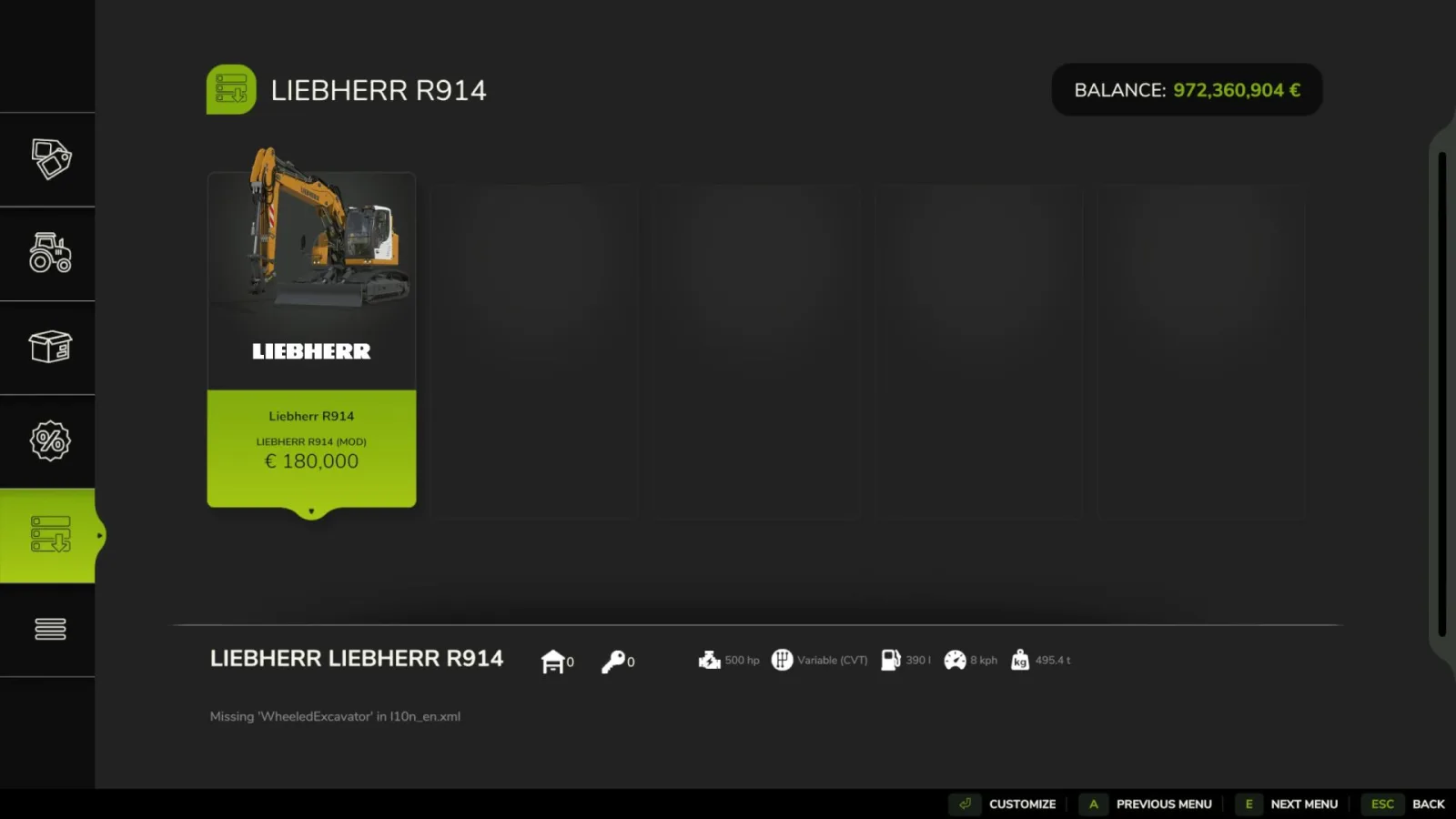 Liebherr R914
