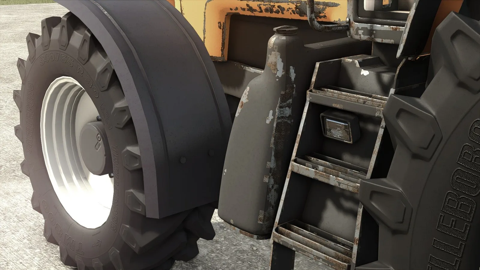 CLAAS / Renault Ares 836 RZ (Rust Edition) FS25