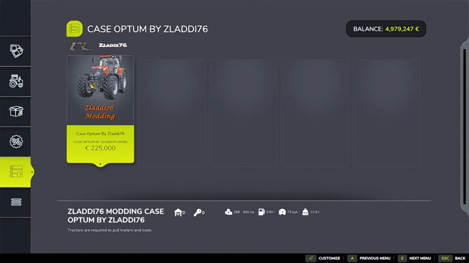 Case Optum Edit FS25
