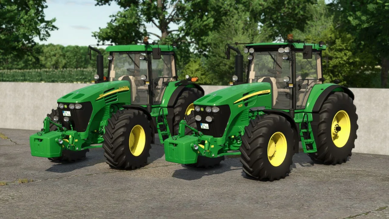 John Deere 7xx0 Series FS25