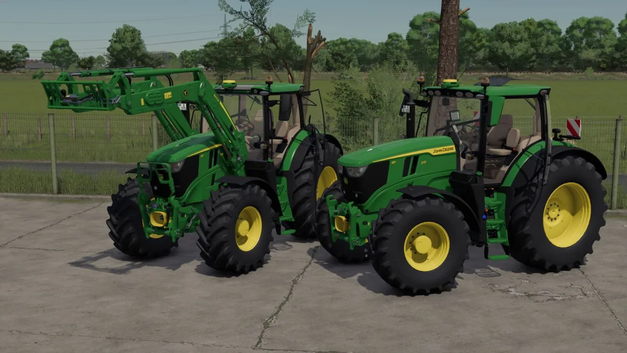 John Deere 6R 175-215 FS25