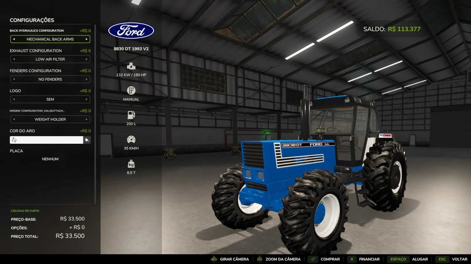 Ford 8830 DT FS25