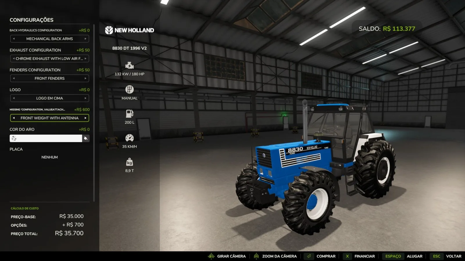 Ford 8830 DT FS25