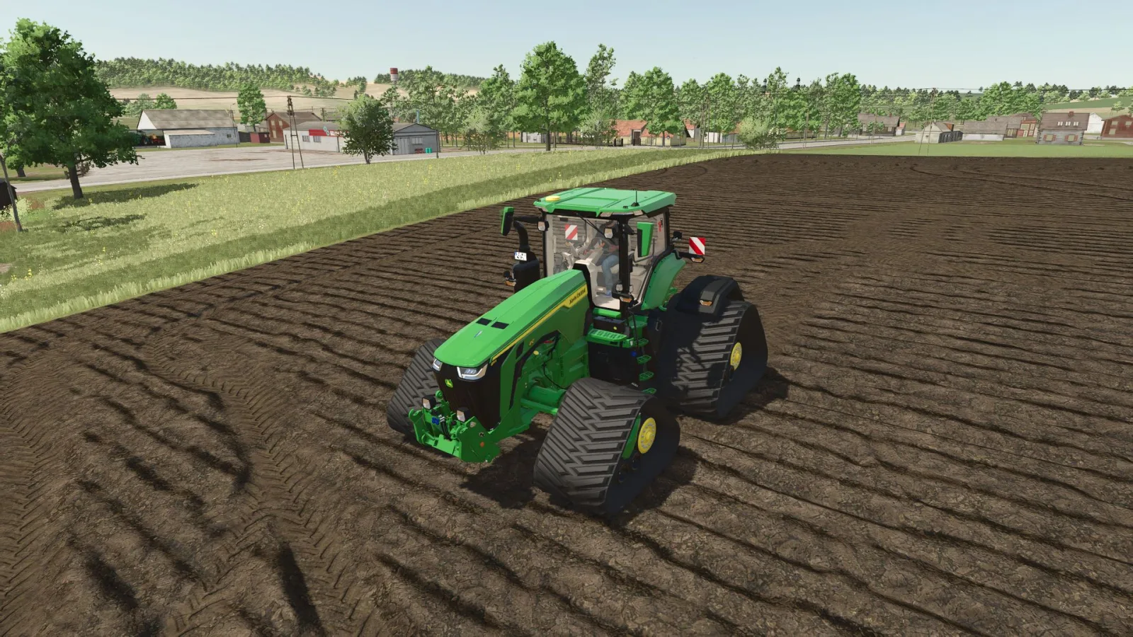 John Deere 8RX Wide Tracks FS25