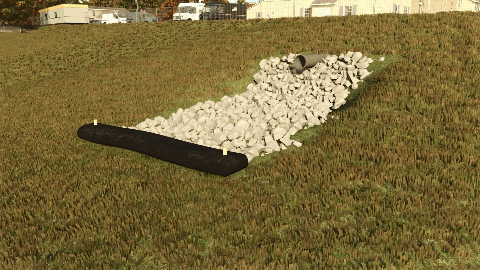 Placeable Erosion Silt Sock