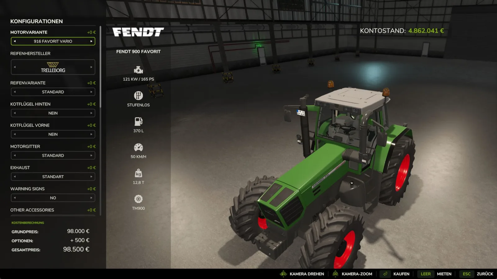 Fendt 900 Favorit V2 FS25