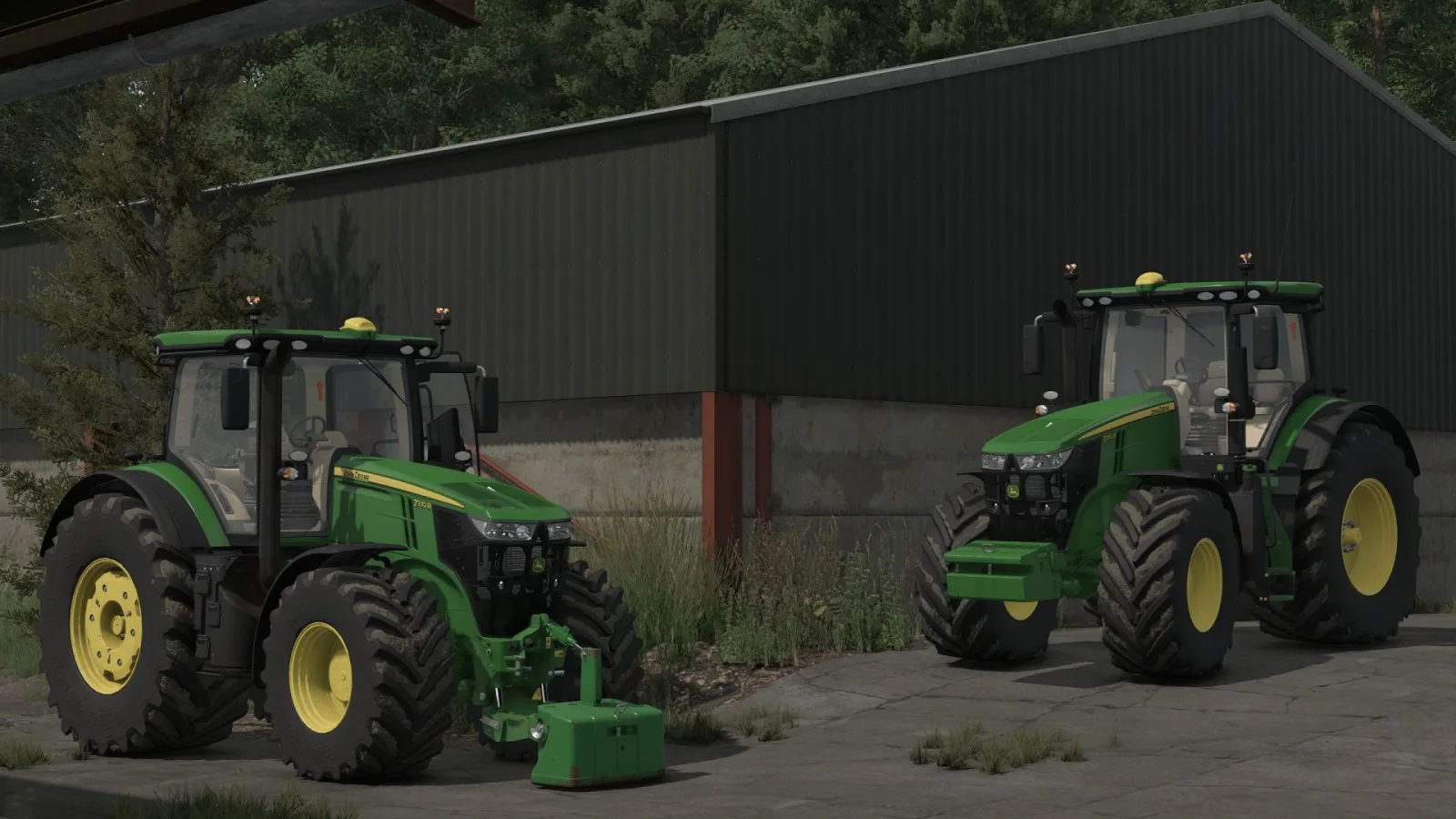 John Deere 7R FS25