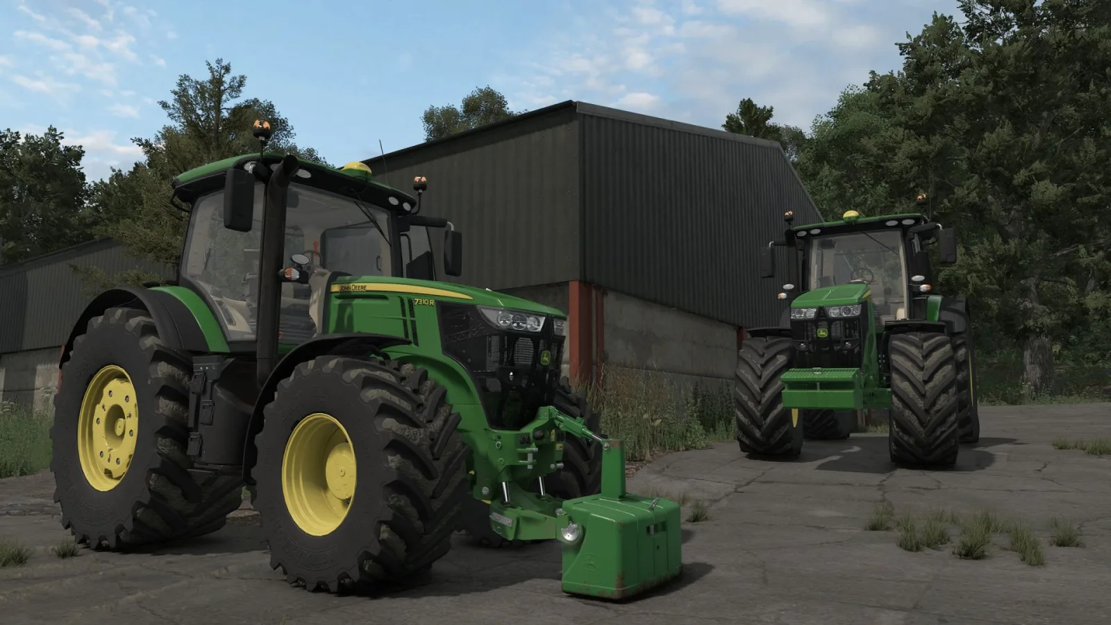 John Deere 7R FS25