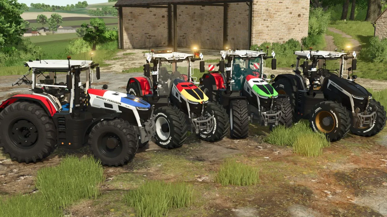 Massey Ferguson 9S Patriotic FS25