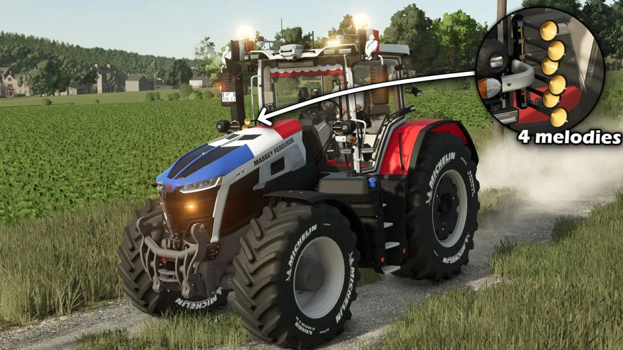 Massey Ferguson 9S Patriotic FS25