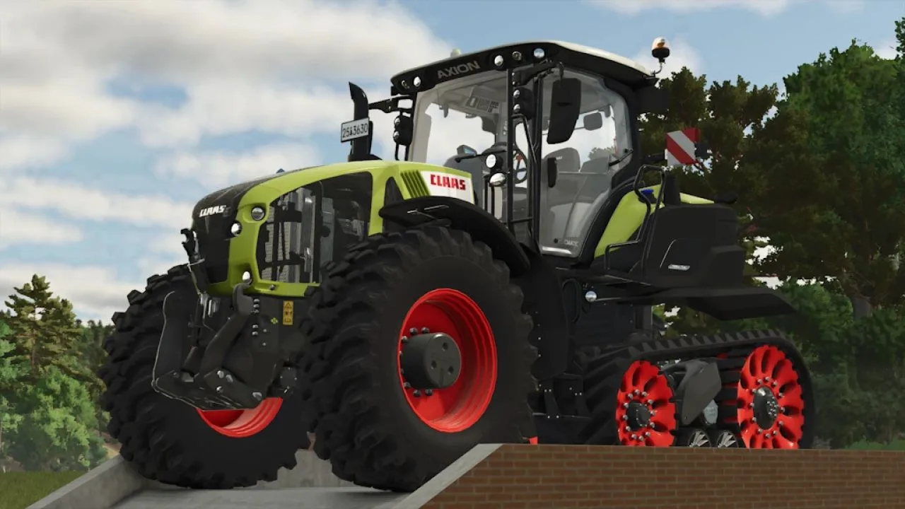 Claas AXION 930-960 TERRA TRAC Rust Edition FS25