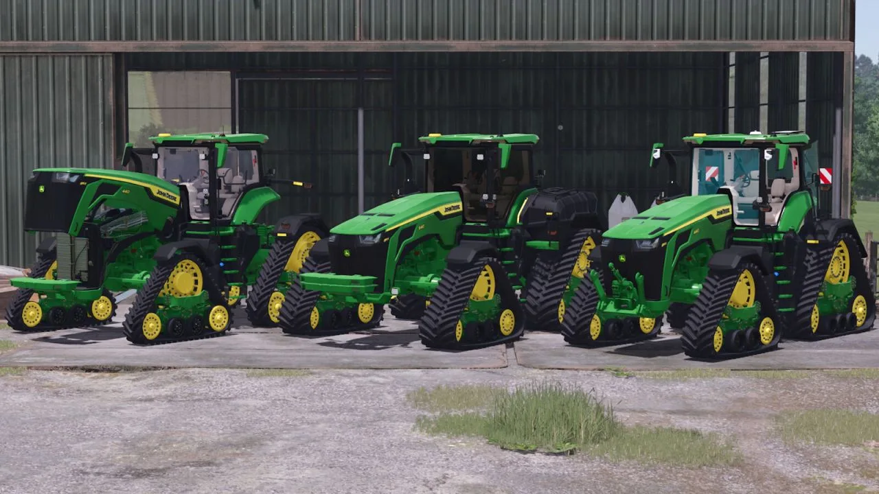 John Deere 8RX540 High Horsepower And Side Tanks FS25