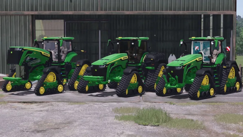 John Deere 8RX540 High Horsepower And Side Tanks FS25