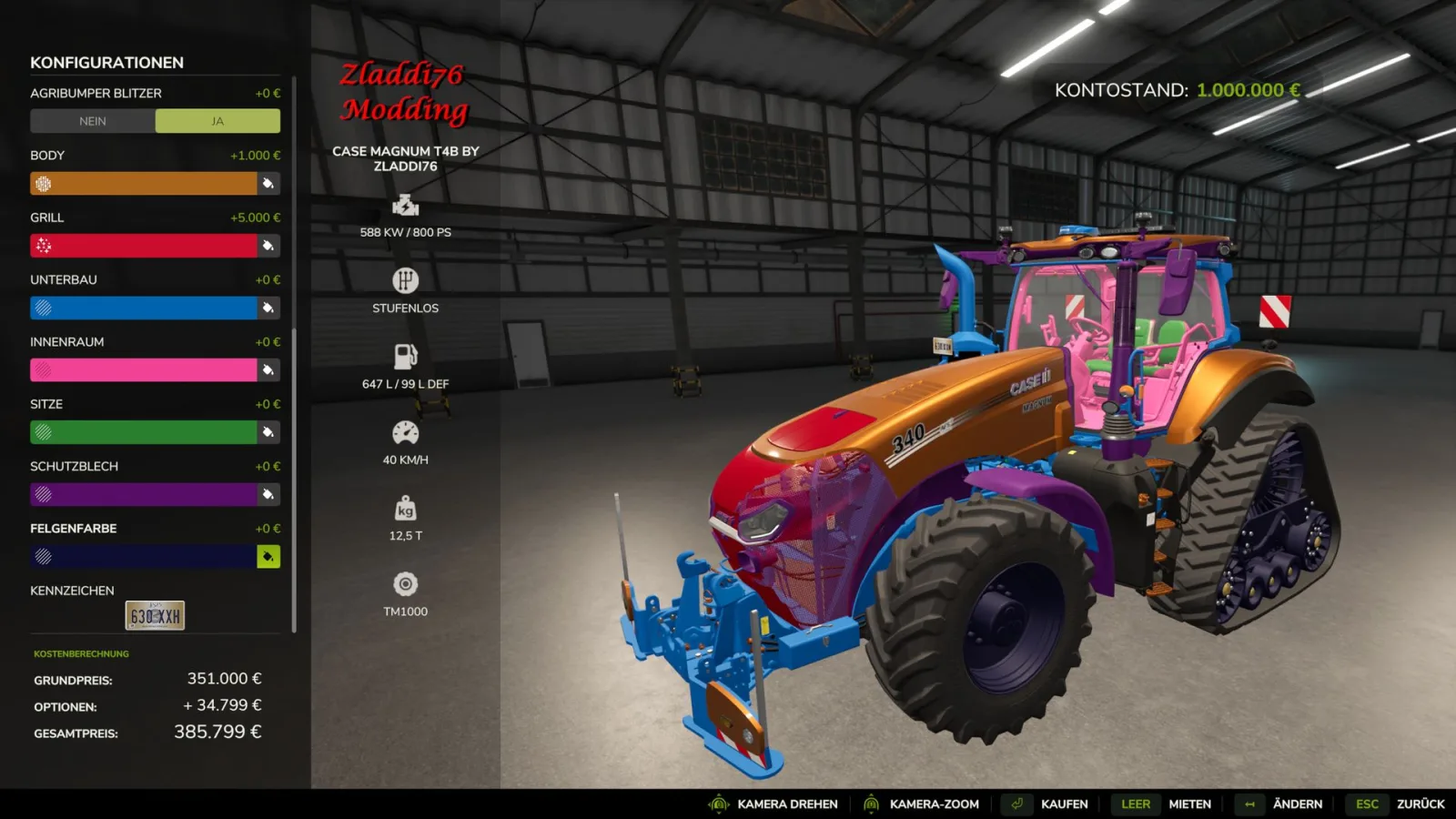 Case Magnum T4B Edit FS25