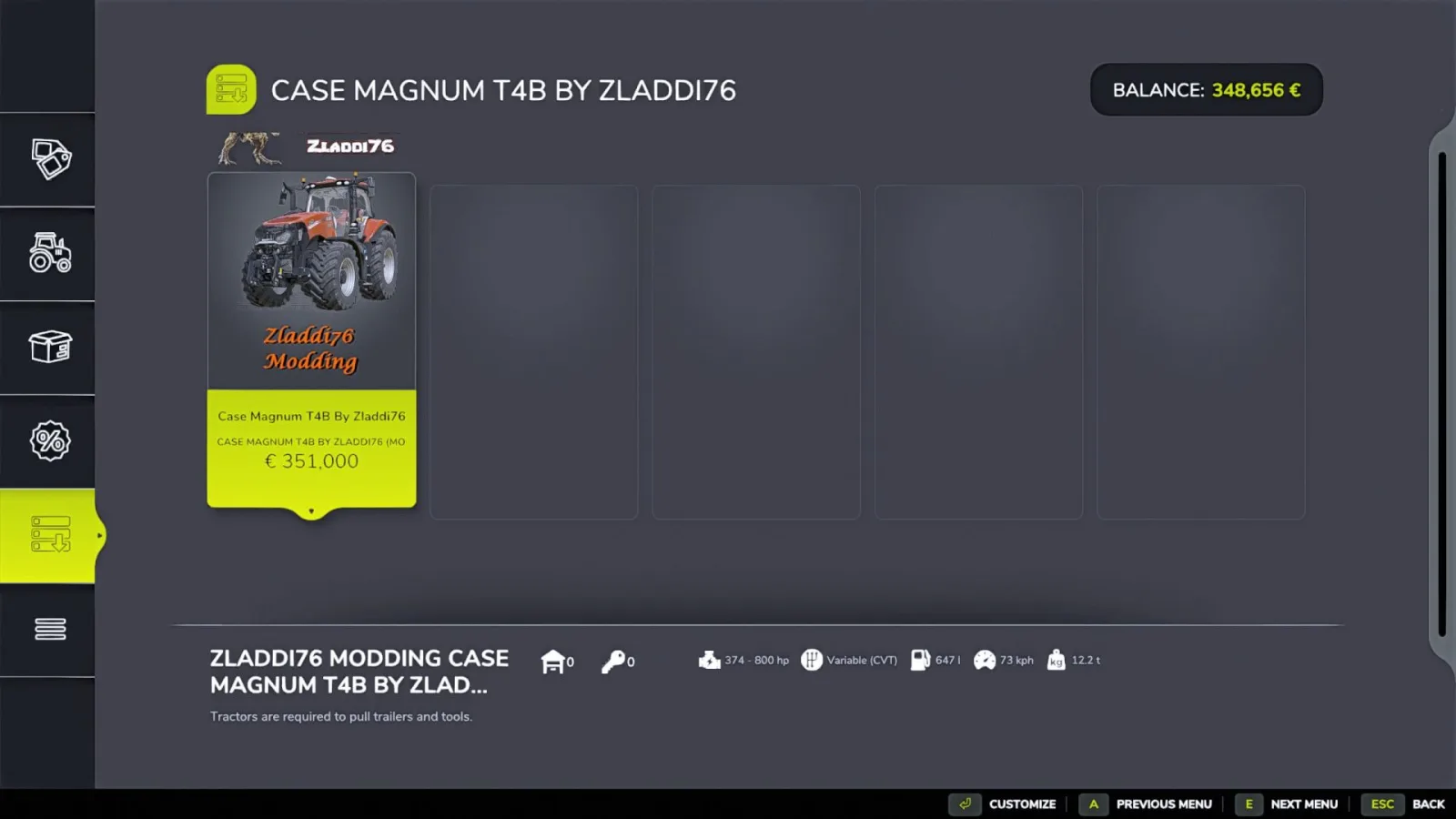 Case Magnum T4B Edit FS25