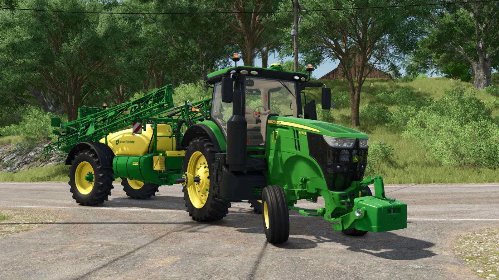 John Deere 7R US Series FS25