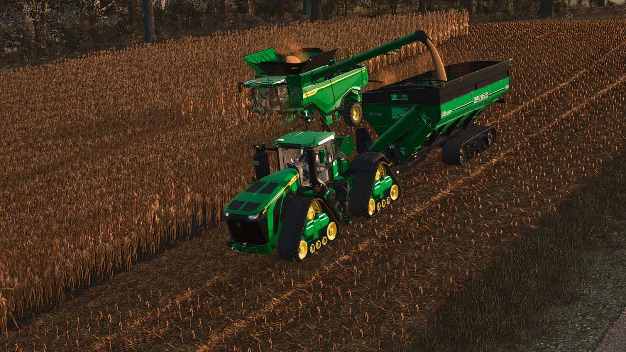 John Deere 9R/RX 830 - Fendt 12830 FS25