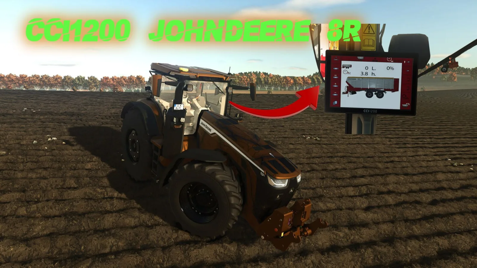John Deere 8R CC11200 FS25