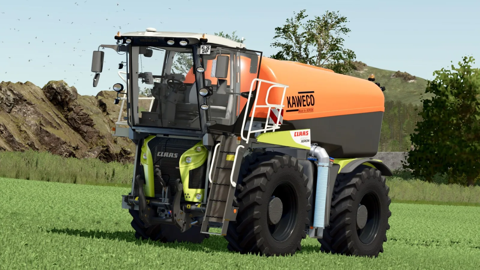 Claas Xerion Saddle Trac FS25