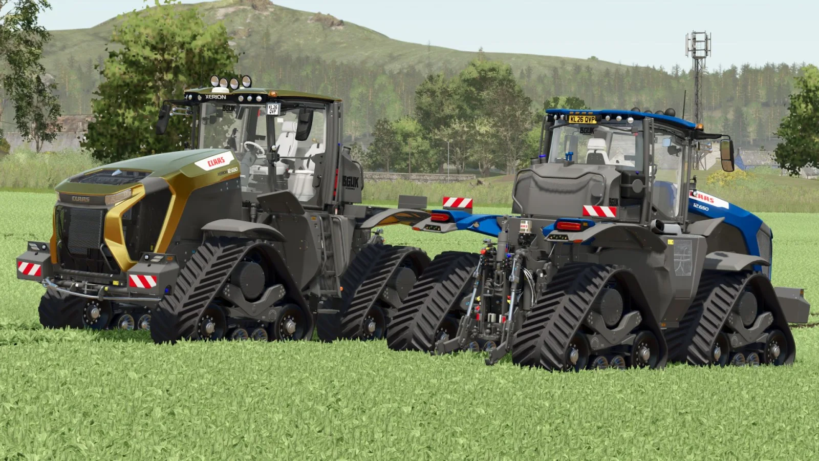 Bguk Custom Class Xerion 12 FS25