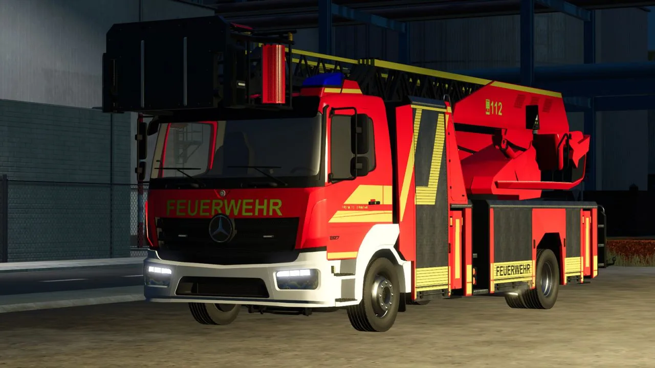 Mercedes Benz Turntable Ladder 23/12 FS25