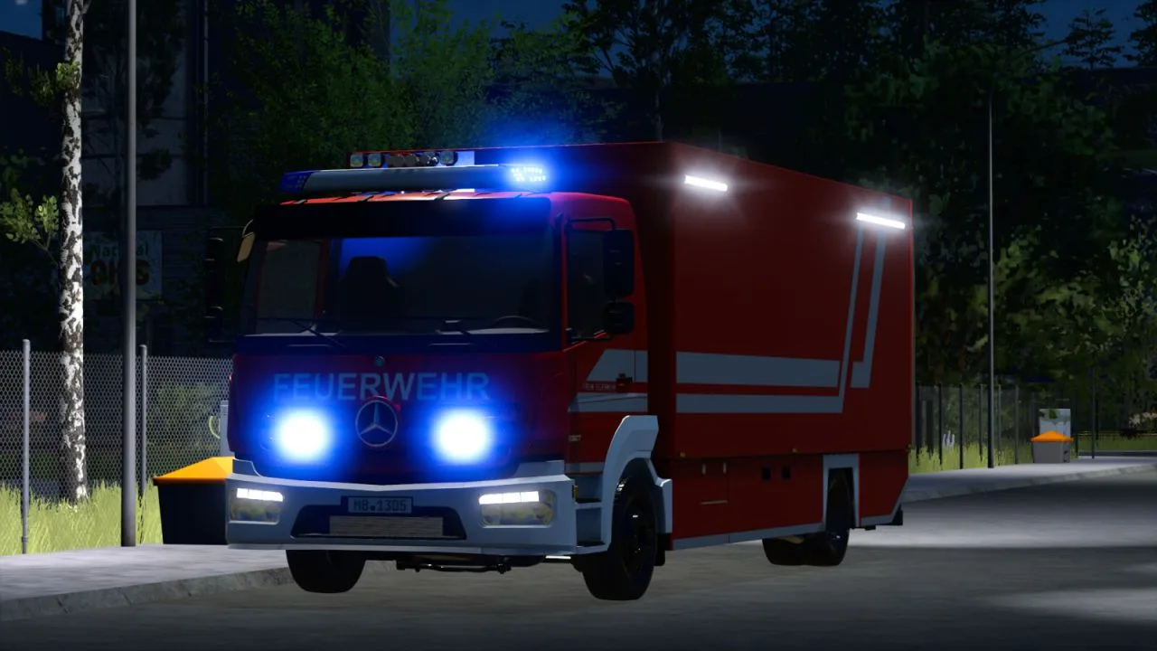Mercedes Benz Trucks Logistic Vehicle FS25