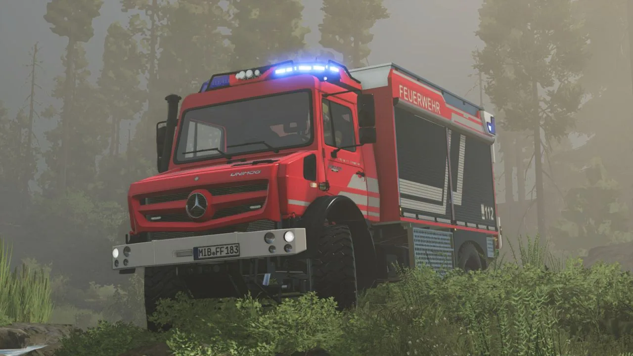 Mercedes Benz Trucks Unimog 5023 TLF3000/RW FS25