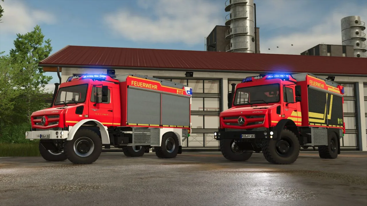 Mercedes Benz Trucks Unimog 5023 TLF3000/RW FS25