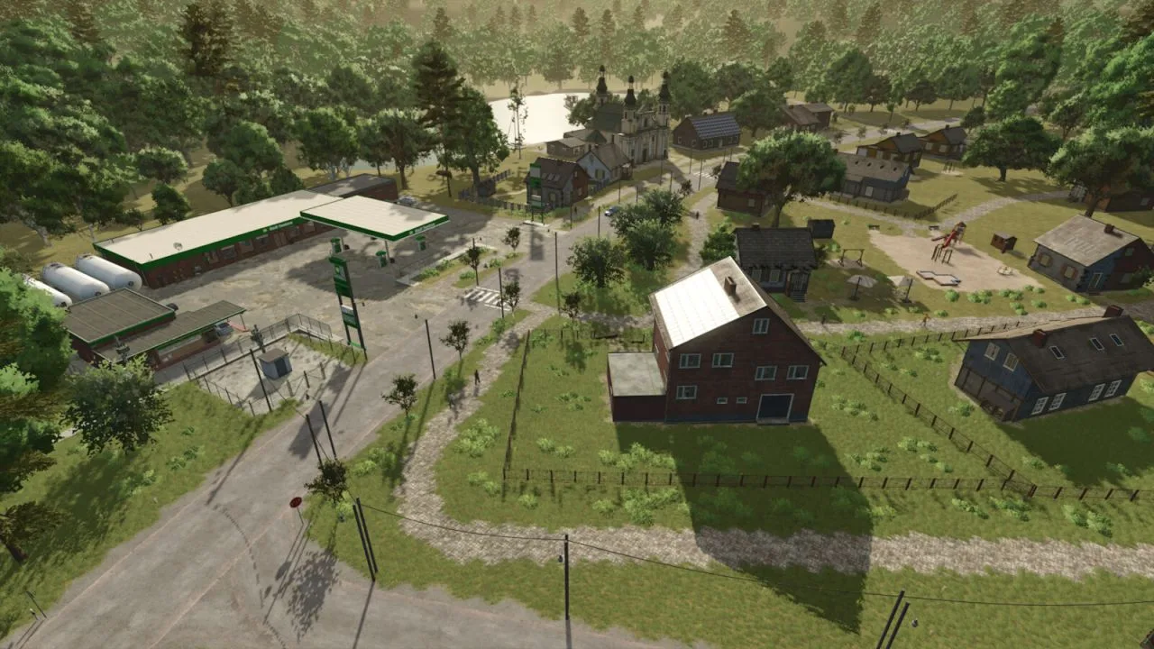 2 Villages Map FS25