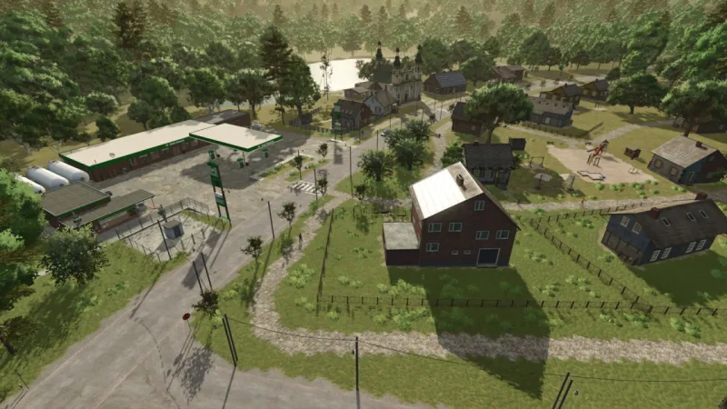 2 Villages Map FS25