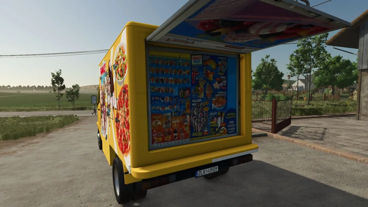 Family Frost ice cream truck FS25