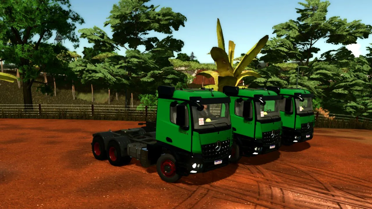 Mercedes Arocs 3351 FS25