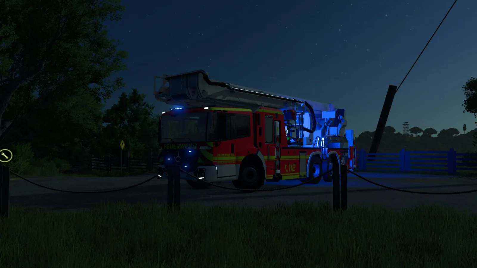 Mercedes Benz Econic WISS telescopic mast platform FS25
