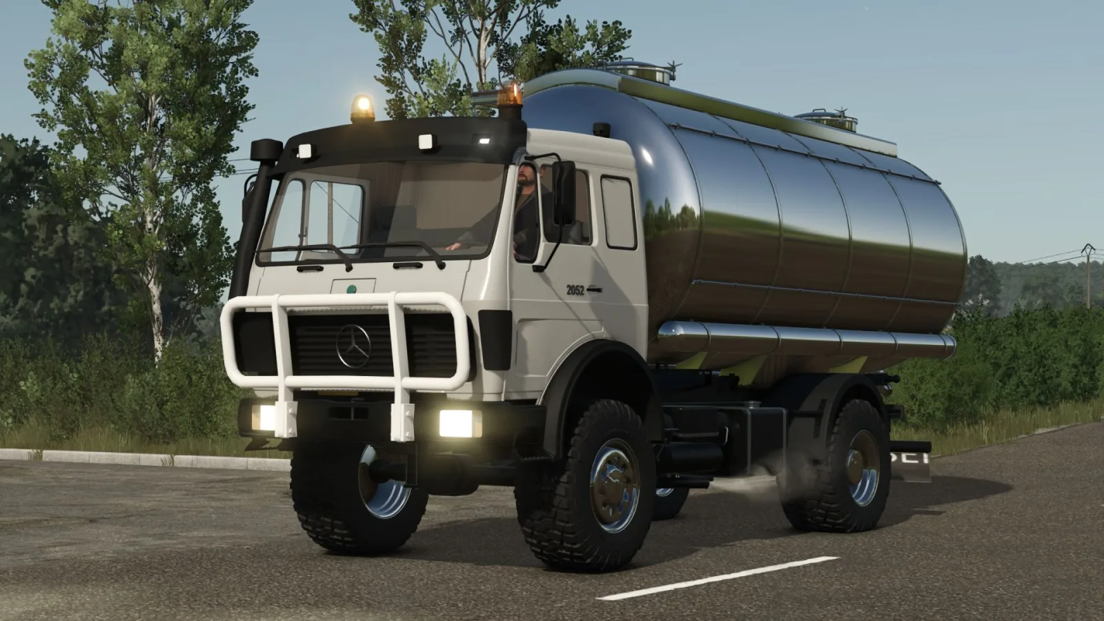Mercedes-Benz Agrar Truck Tankers FS25