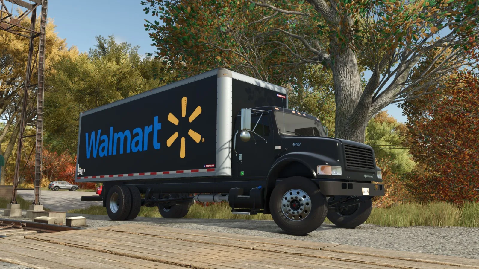 International 4900 Box truck FS25