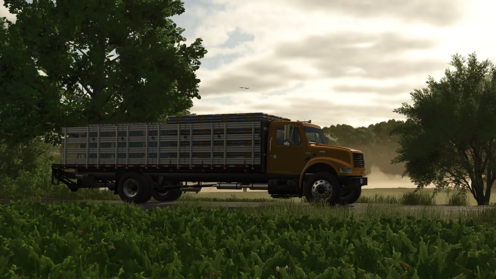 International 4900 Stakebed FS25