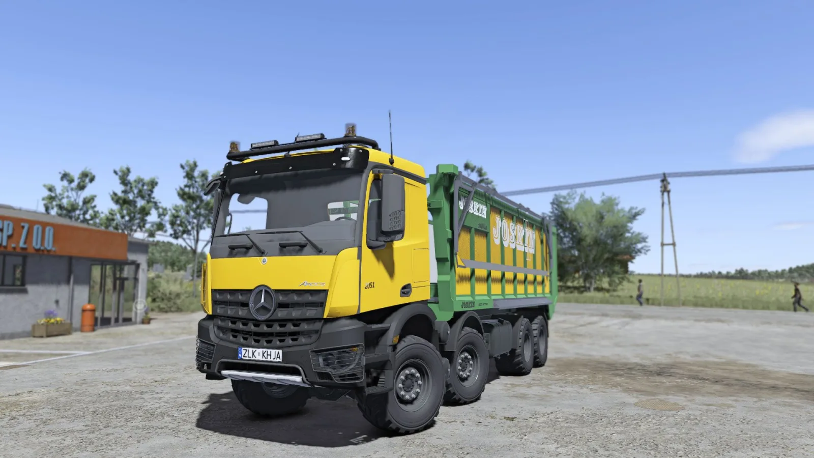 Mercedes Benz Arocs Agrar FS25