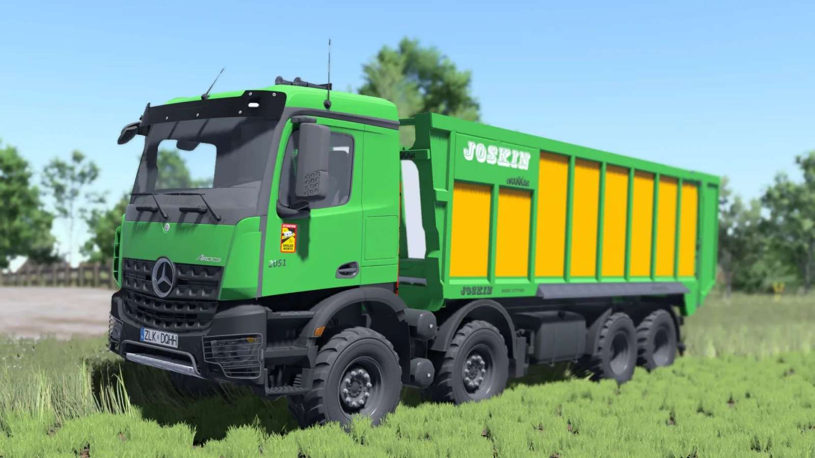 Mercedes Benz Arocs Agrar FS25