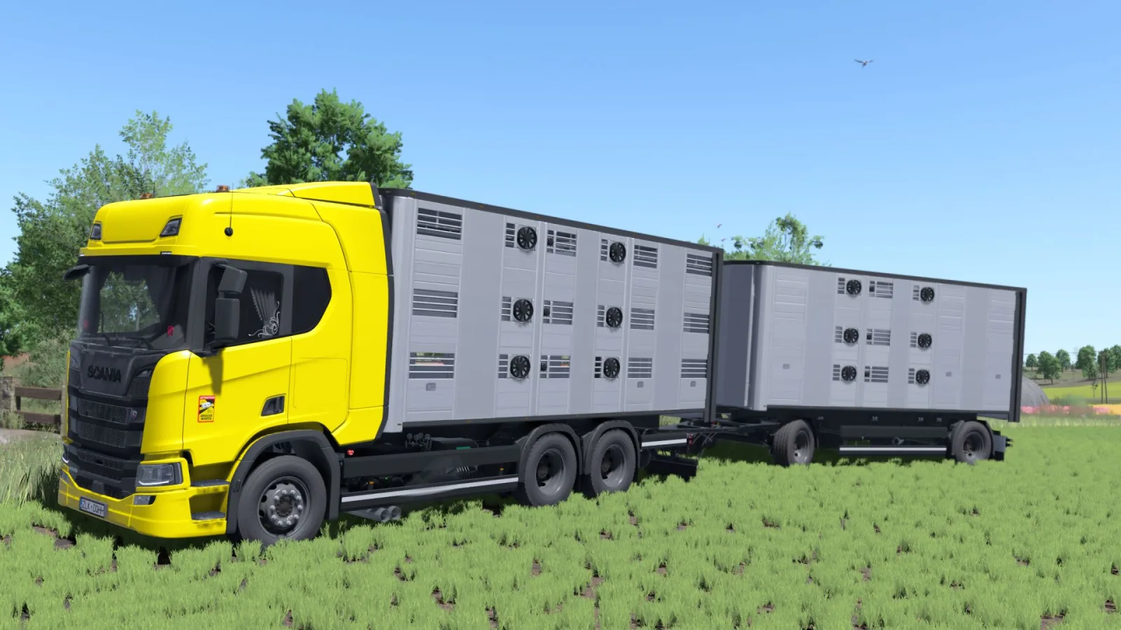 Scania R animal transport FS25